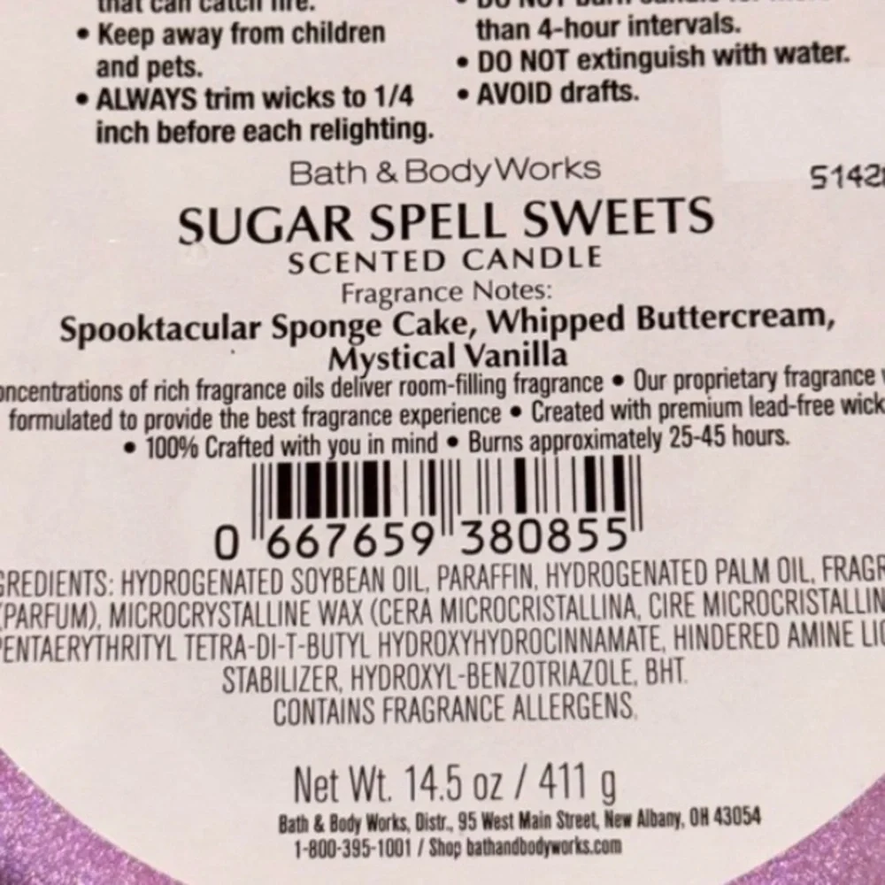 NWT*1 LEFT*NIB. B&BW Snowglobe Spooky Layer Cake , Limited Edition Candle - Picture 7 of 7